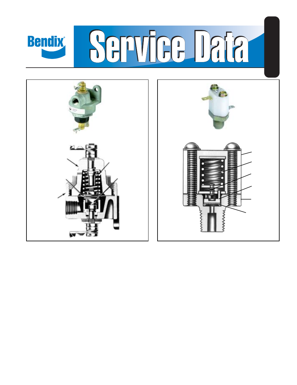 Bendix Commercial Vehicle Systems LP-3 LOW PRESSURE INDICATORS User Manual | 4 pages