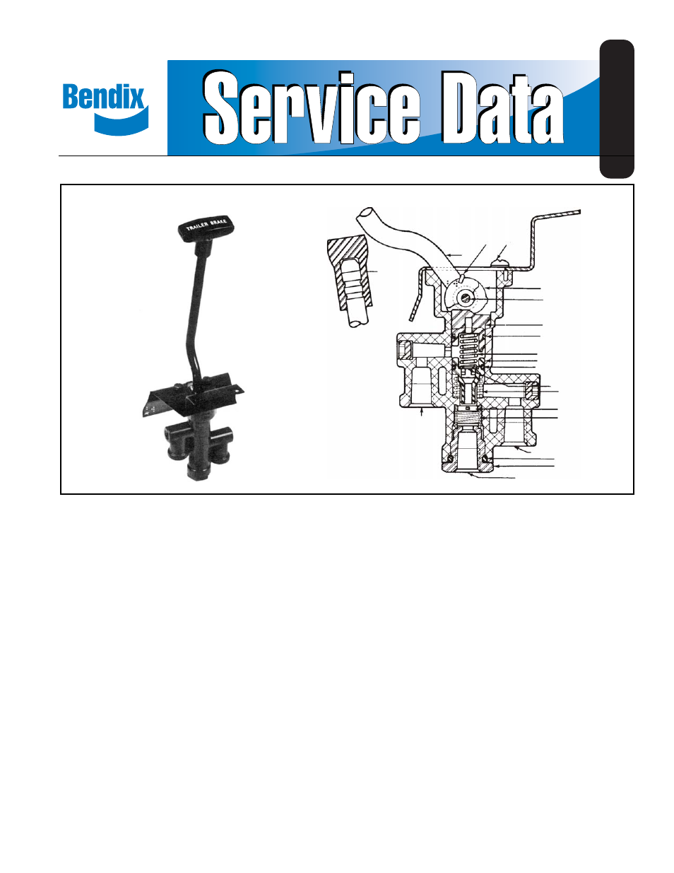 Bendix Commercial Vehicle Systems TC-6 BRAKE VALVE 3/04 User Manual | 4 pages