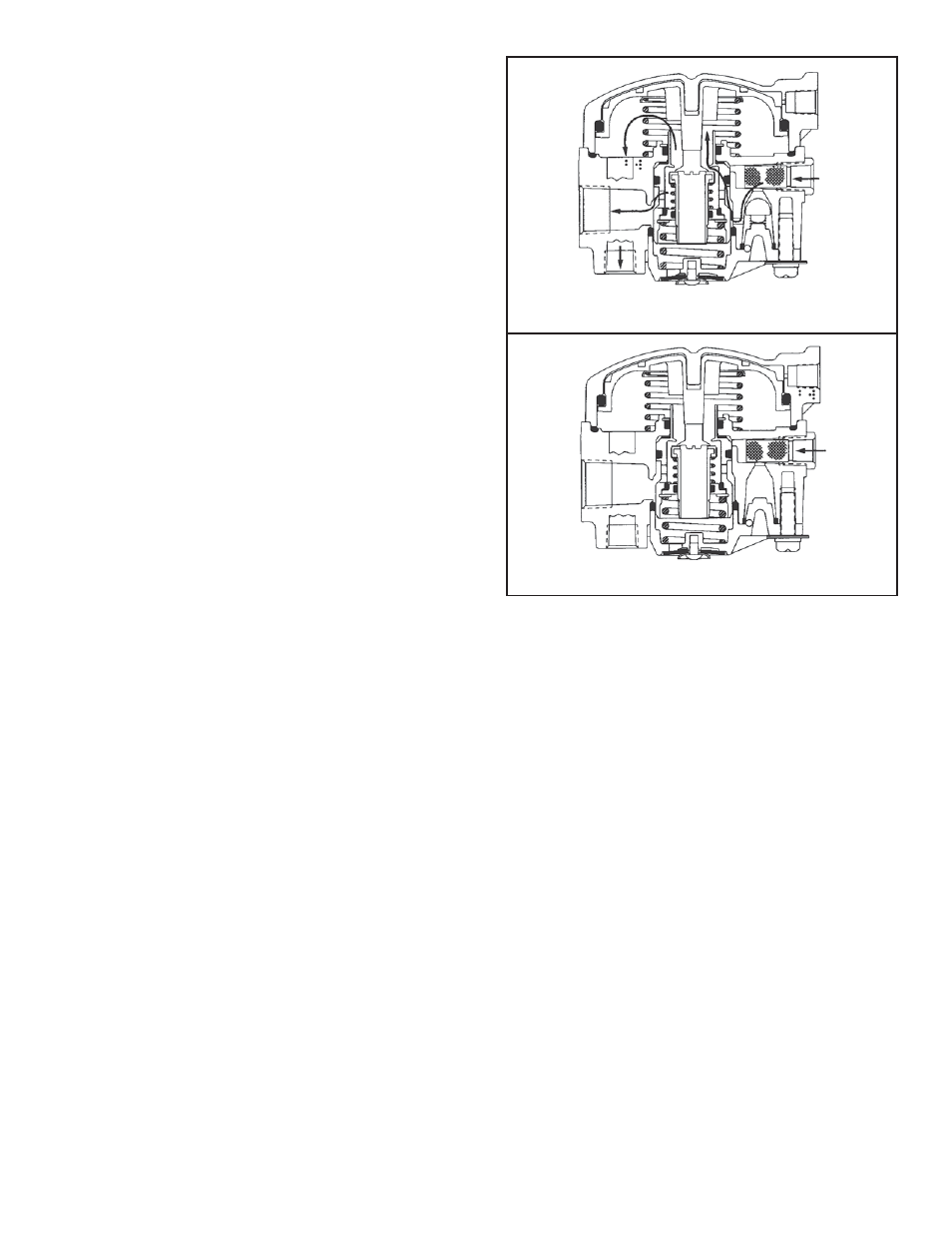 Relay valves re-6nc, Relay valves, Re-6nc | Valve description, Re-6, Valve system configuration, Charging the re-6, Valves below 45 psi | Bendix Commercial Vehicle Systems RE6 RELAY VALVE 3/05 User Manual | Page 3 / 12