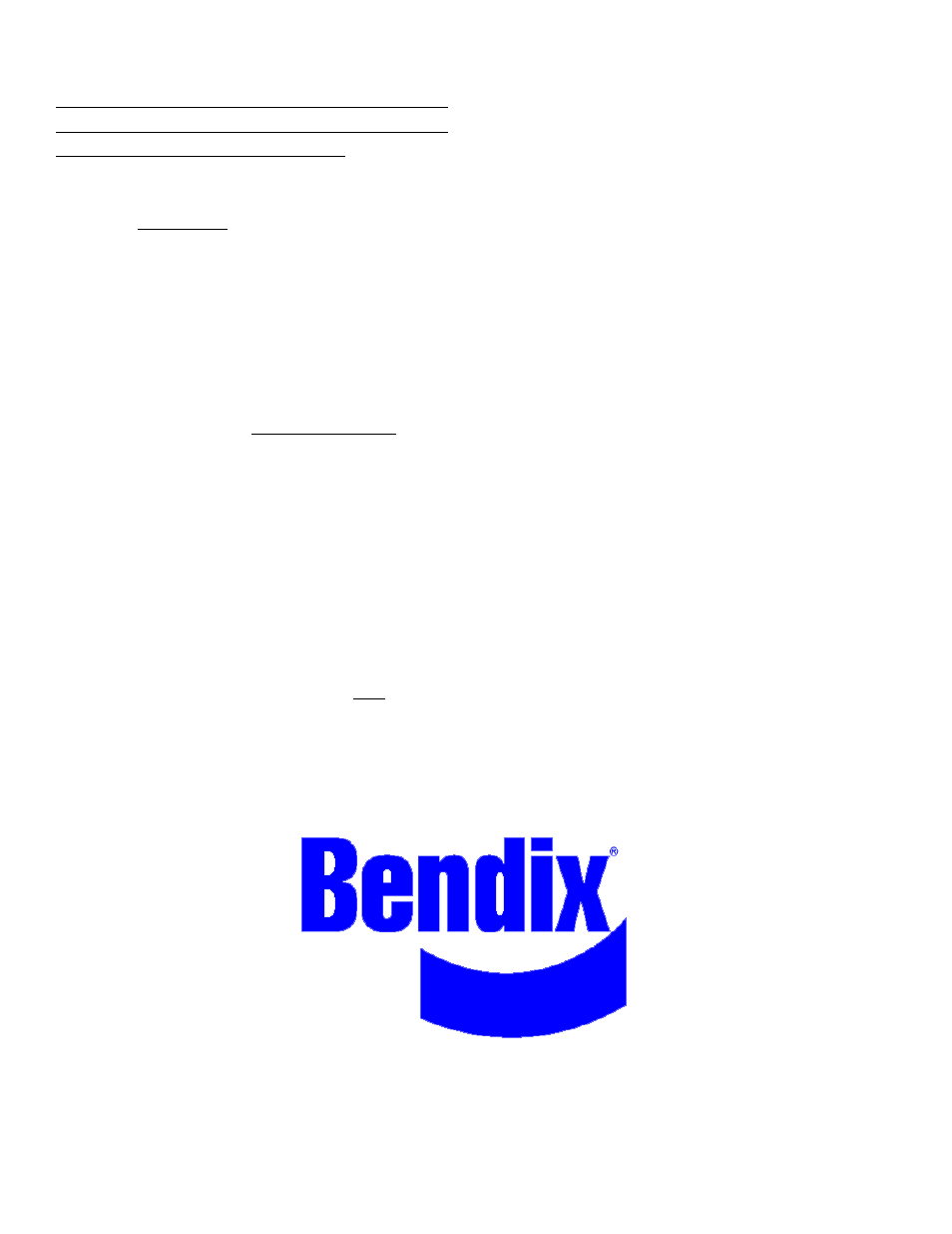 Bendix Commercial Vehicle Systems TP-3 TRACTOR PROTECTION VALVE User Manual | Page 4 / 4