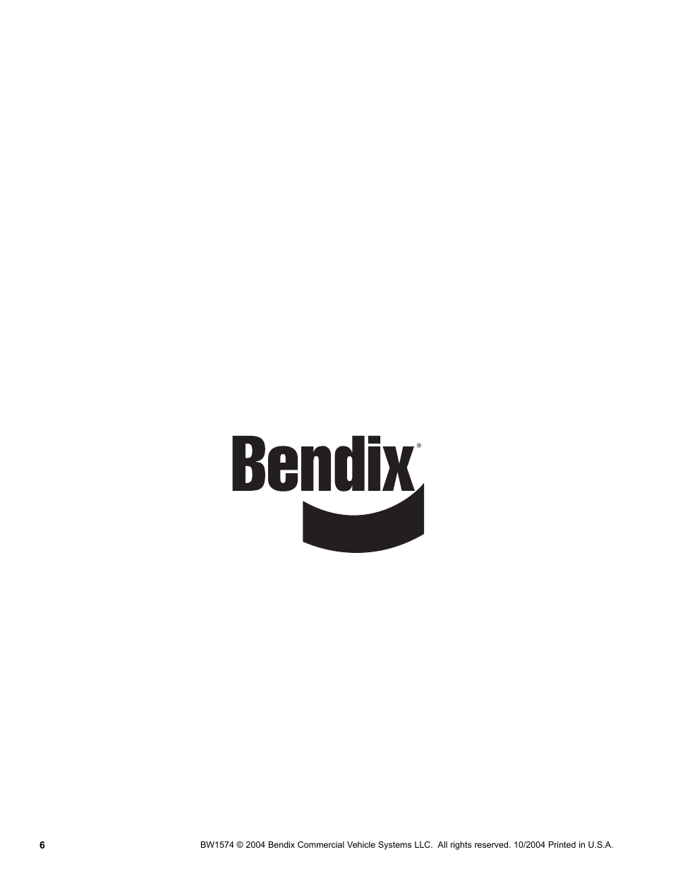 Bendix Commercial Vehicle Systems SV-1 SYNCHRO/SV-3 TRAILER RELEASE User Manual | Page 6 / 6