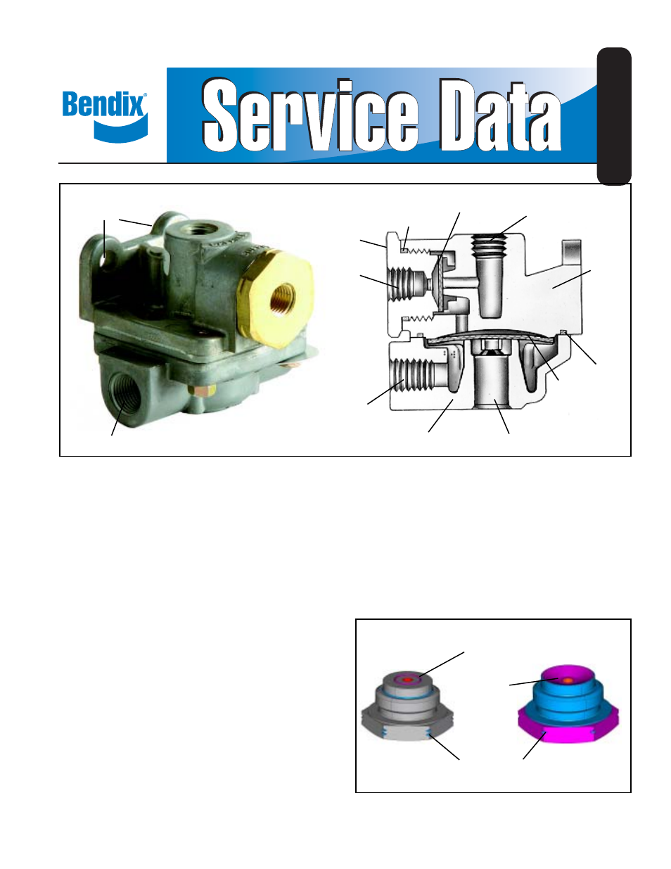 Bendix Commercial Vehicle Systems QR-1C DBL CHECK QUICK RELEASE VALVE User Manual | 4 pages