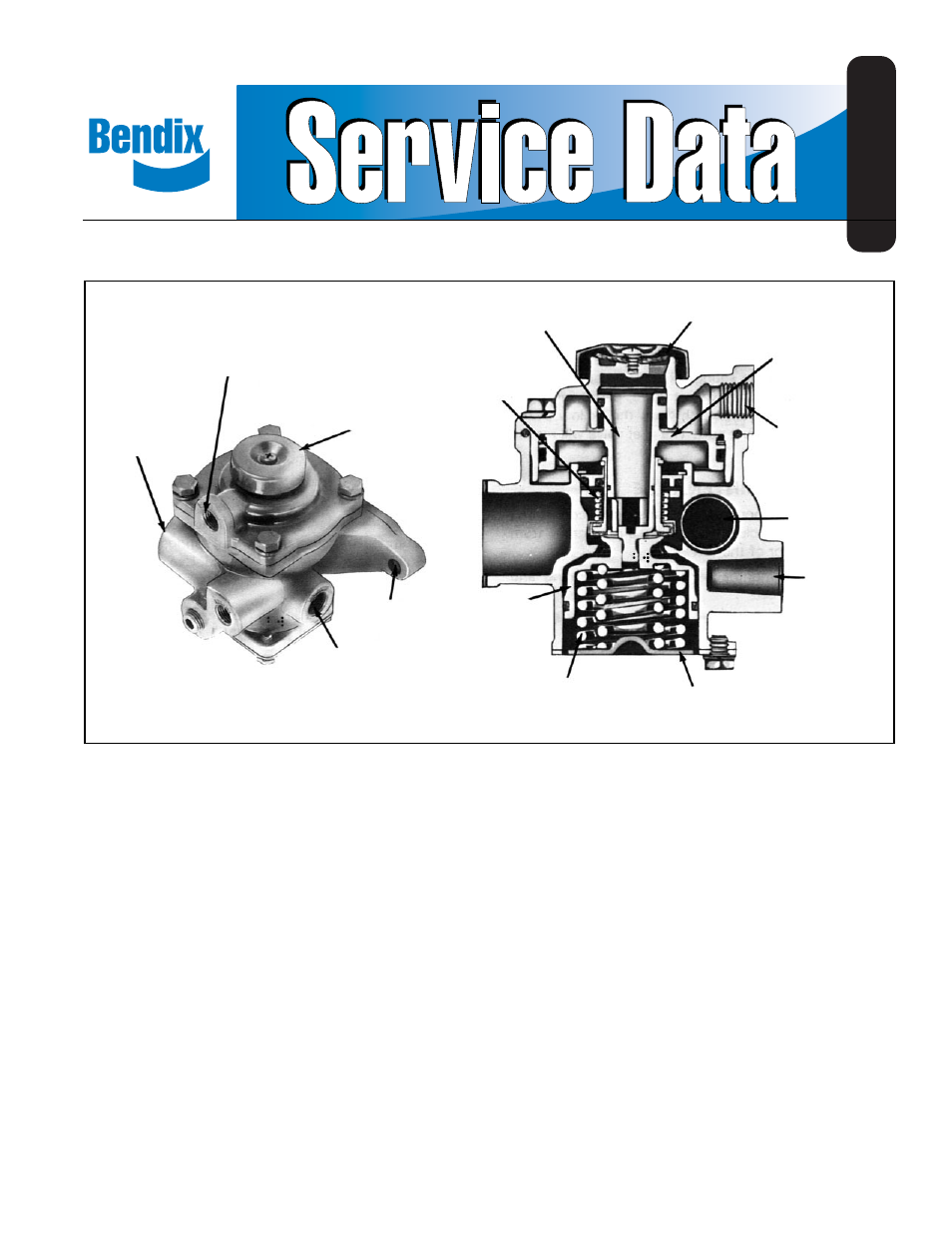 Bendix Commercial Vehicle Systems RV-4 PRESSURE REDUCING VALVE 4/04 User Manual | 4 pages