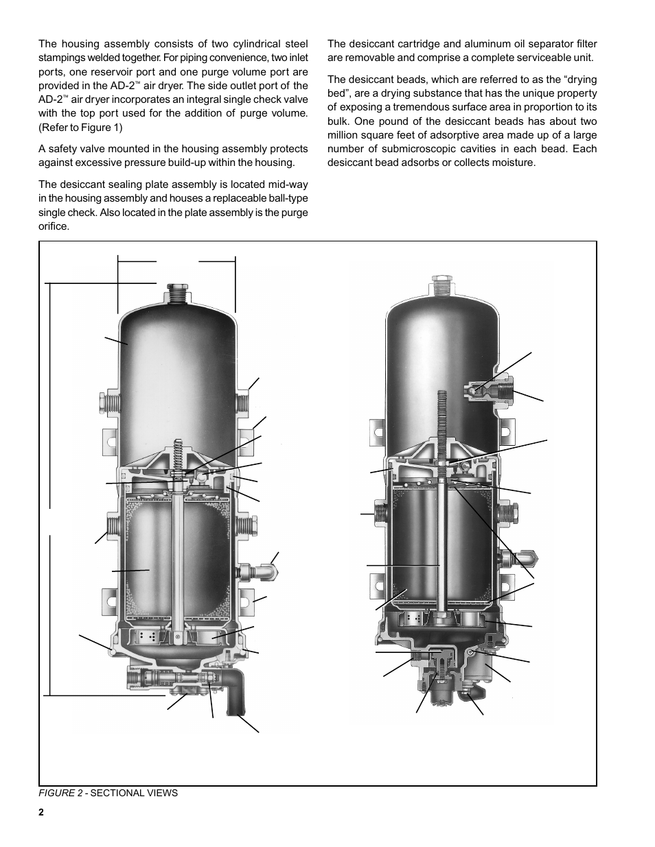 Bendix Commercial Vehicle Systems AD-2 AIR DRYERS 7/04 User Manual | Page 2 / 16