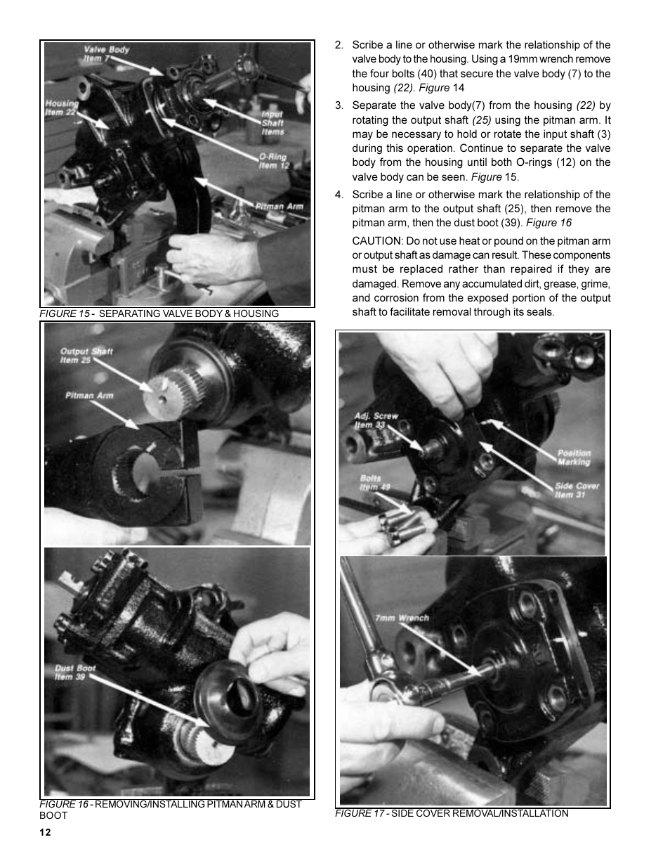 Bendix Commercial Vehicle Systems C-300N HYDRAULIC POWER STEERING1/99 User Manual | Page 12 / 31