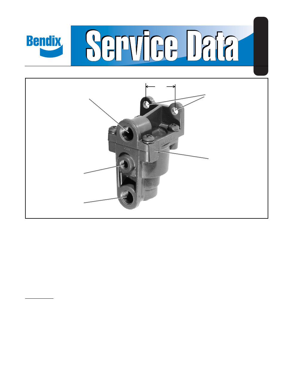 Bendix Commercial Vehicle Systems LQ-5 BOBTAIL RATIO VALVE 4/04 User Manual | 8 pages