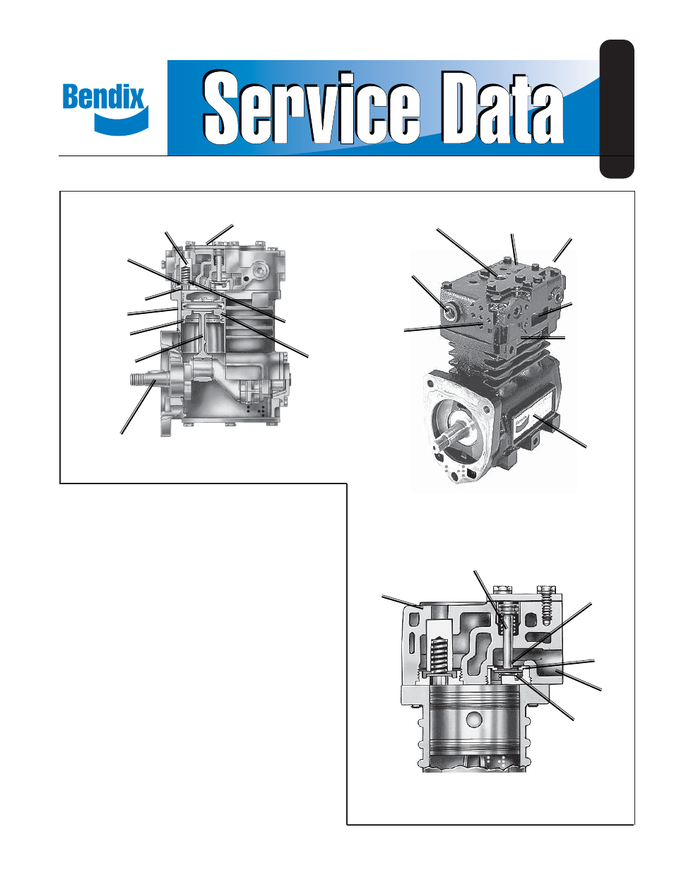 Bendix Commercial Vehicle Systems TU-FLO 750 COMPRESSOR 6/08 User Manual | 40 pages