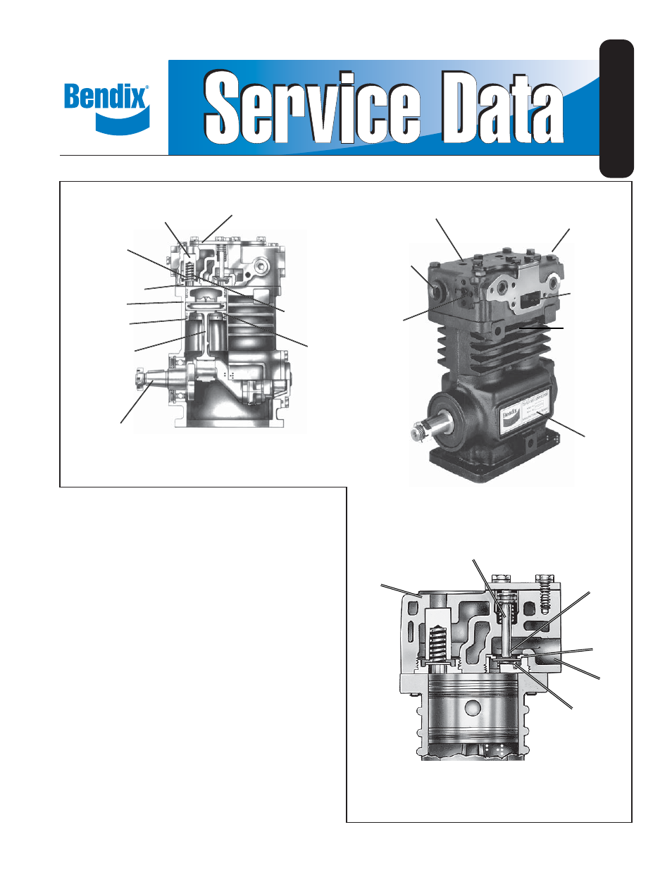 Bendix Commercial Vehicle Systems TU-FLO 550 COMPRESSOR 6/08 User Manual | 40 pages