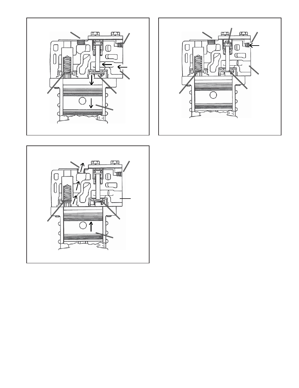 Compressor & the air brake system, Non-compression of air (unloaded) | Bendix Commercial Vehicle Systems TU-FLO 550 COMPRESSOR 6/08 User Manual | Page 3 / 40