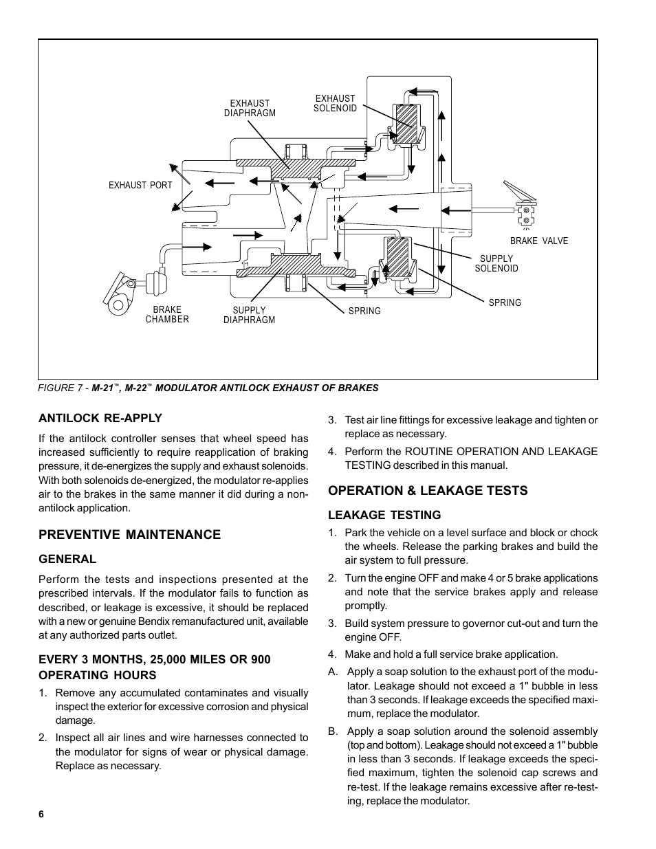 Bendix Commercial Vehicle Systems M-22 ANTILOCK MOD ASSY 6/04 User Manual | Page 6 / 12