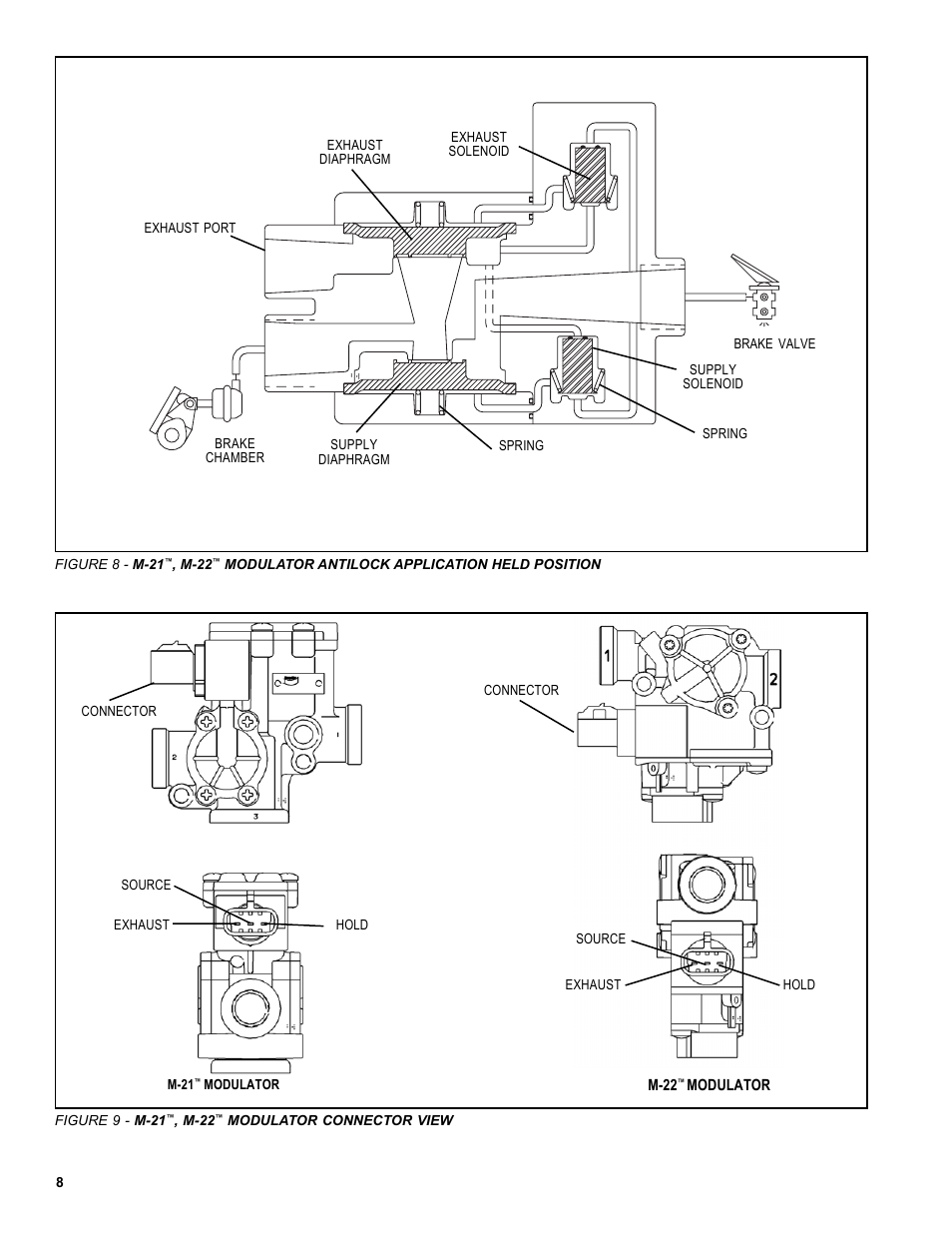 Bendix Commercial Vehicle Systems M-22 ANTILOCK MOD ASSY 6/04 User Manual | Page 8 / 12