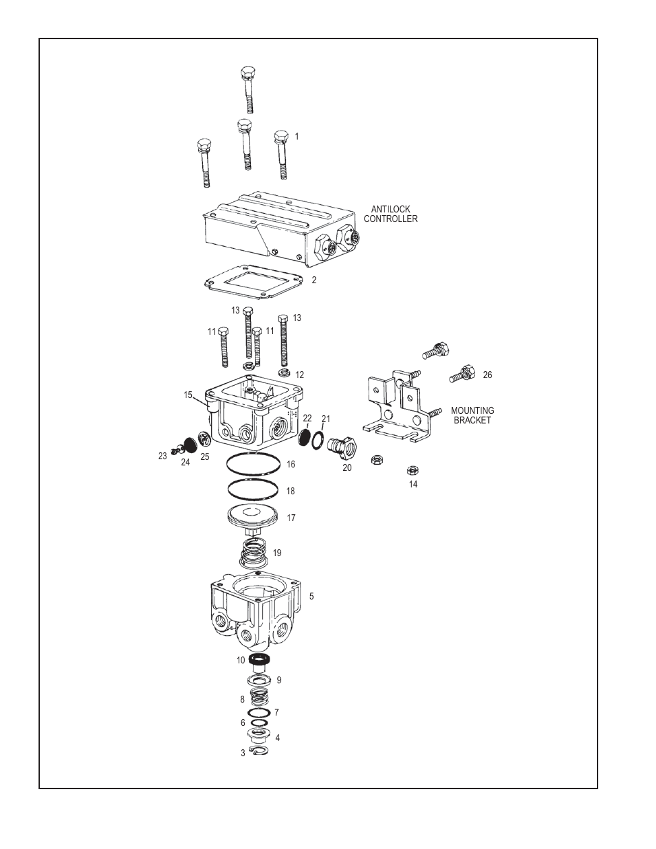Bendix Commercial Vehicle Systems AR-1 ANTILOCK RELAY VALVE 01/11 User Manual | Page 6 / 8