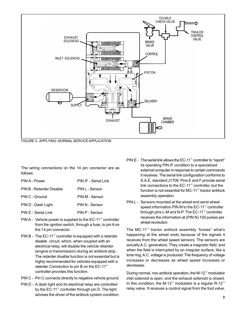 Bendix Commercial Vehicle Systems MC-11 TRACTOR ANTILOCK 4/04 User Manual | Page 3 / 20