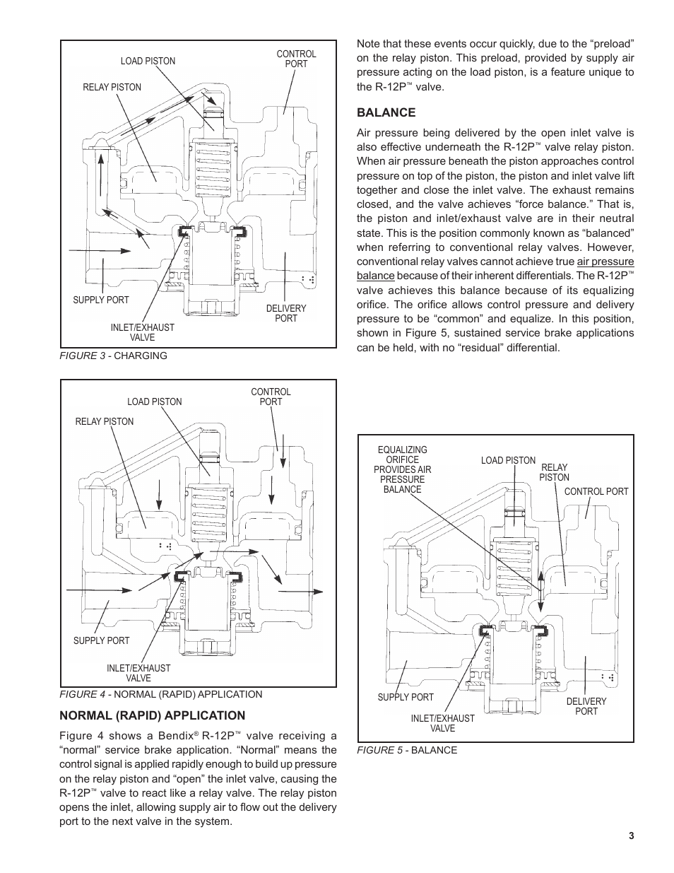 Bendix Commercial Vehicle Systems R-12P PILOT RELAY VALVE 4/11 User Manual | Page 3 / 8