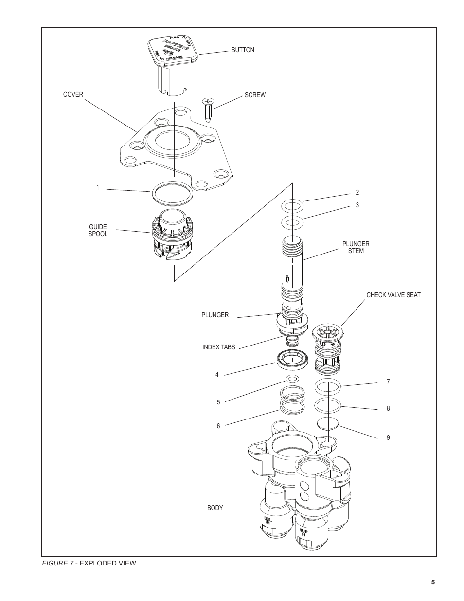 Bendix Commercial Vehicle Systems PP-DC PARK CONTROL VALVE 6/07 User Manual | Page 5 / 6