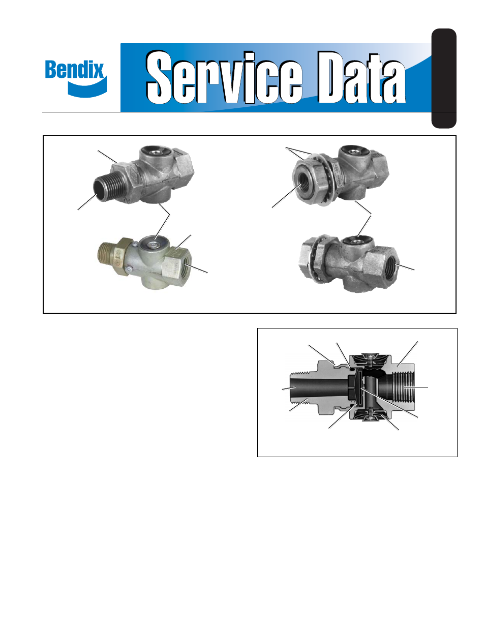 Bendix Commercial Vehicle Systems QRN-2 QUICK RELEASE VALVE 3/04 User Manual | 4 pages