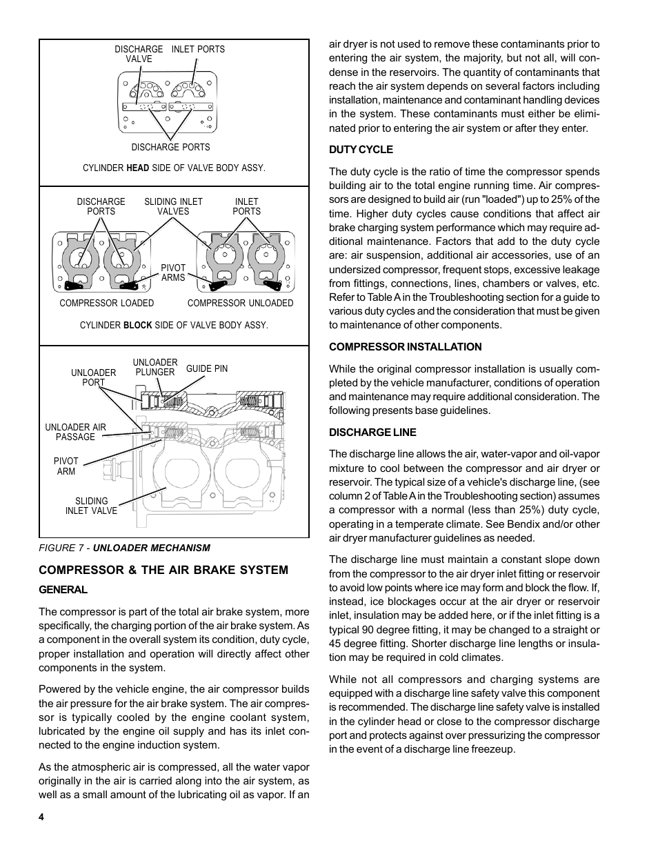 Bendix Commercial Vehicle Systems DURAFLO 596 COMPRESSOR 10/04 User Manual | Page 4 / 40