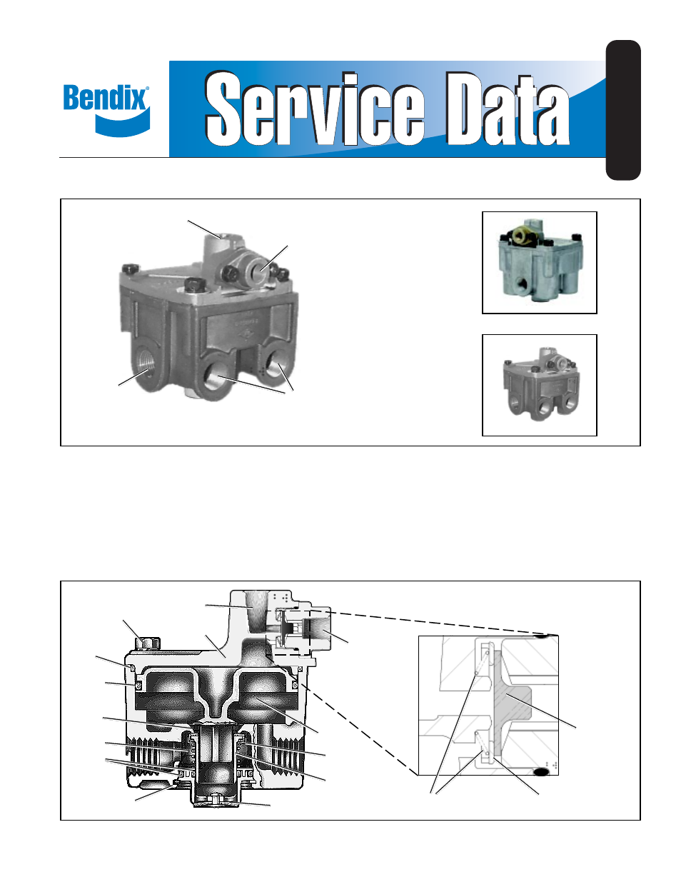 Bendix Commercial Vehicle Systems R-12DC DBL CHECK RELAY VALVE 3/07 User Manual | 8 pages