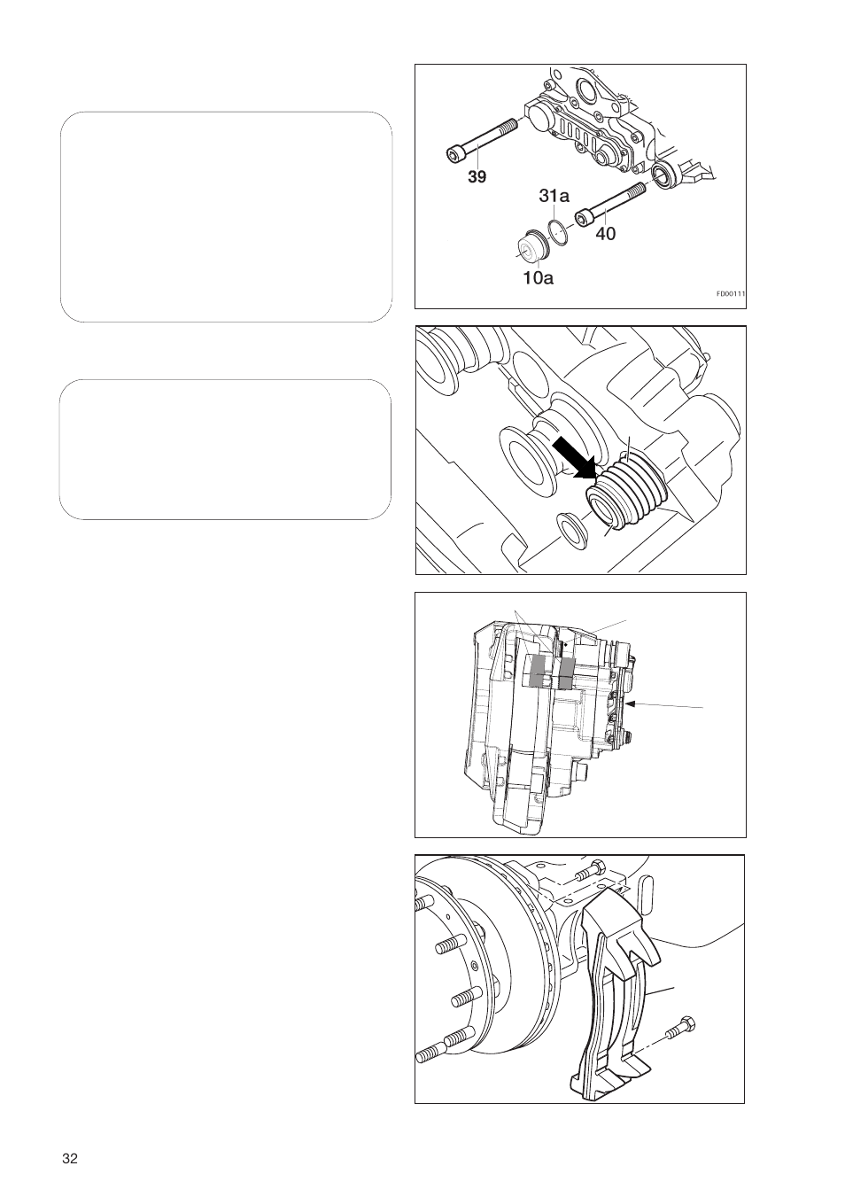 Bendix Commercial Vehicle Systems SB-7 AIR DISC BRAKE User Manual | Page 32 / 36