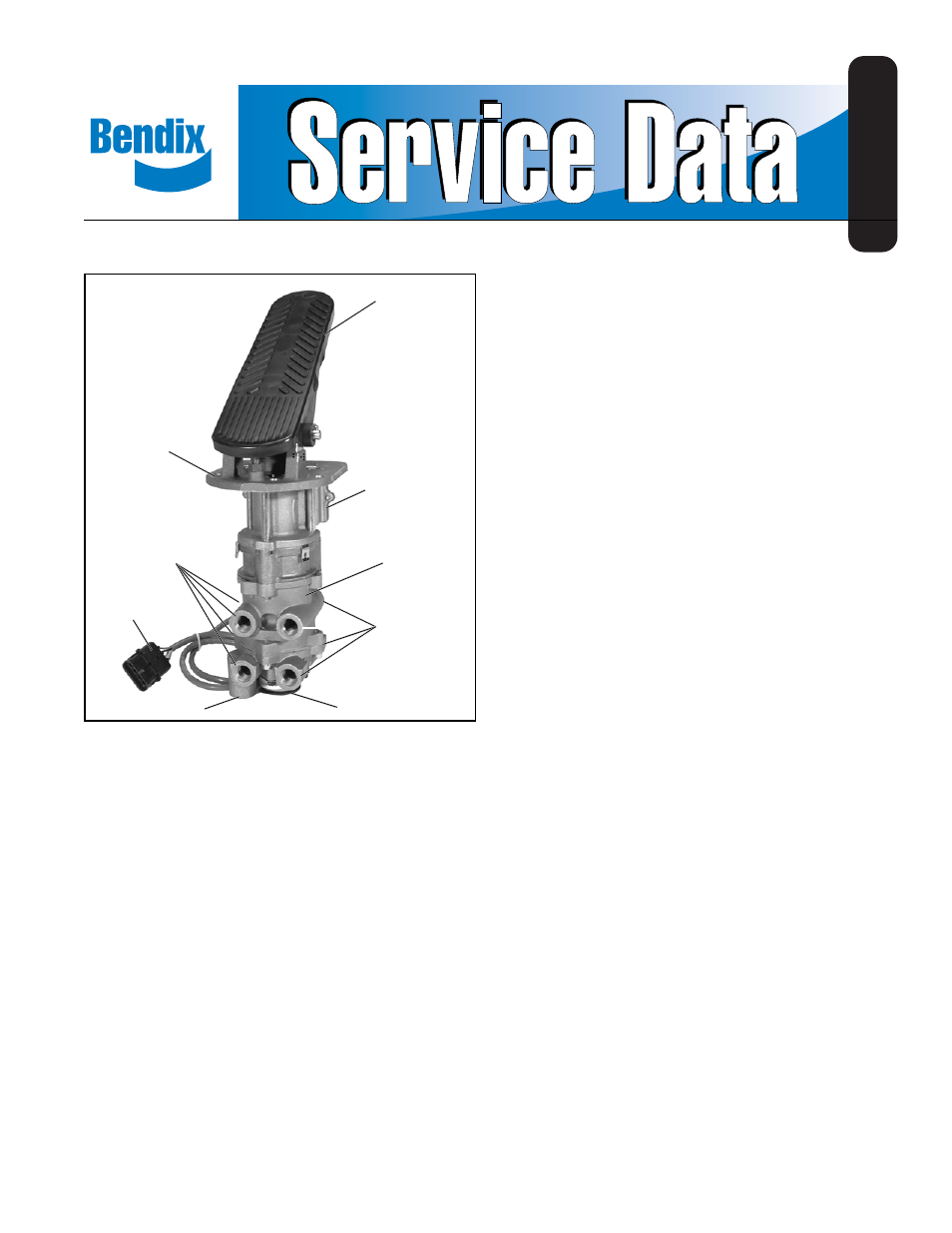 Bendix Commercial Vehicle Systems E-10PR RETARDER CTRL BRAKEVALVE3/04 User Manual | 8 pages