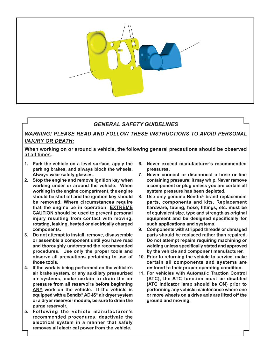 Bendix Commercial Vehicle Systems AD-IS AIR DRYER AND RESERVOIR SYSTM User Manual | Page 8 / 14