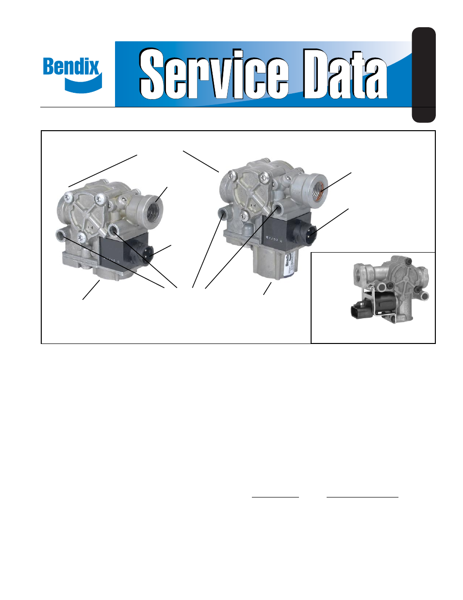 Bendix Commercial Vehicle Systems M32QR ANTILOCK MODULATOR ASSY User Manual | 8 pages