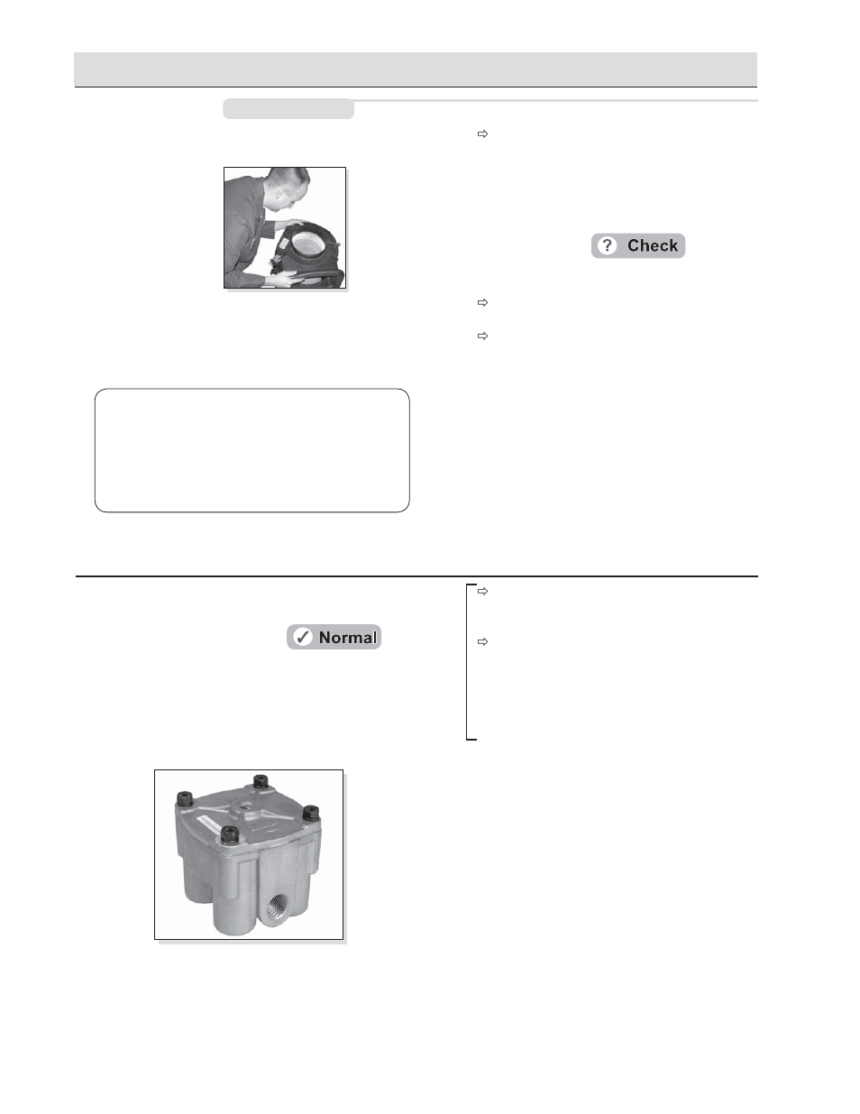 Symptom: what it may indicate: what you should do | Bendix Commercial Vehicle Systems BA-921 COMPRESSOR_STD/CLOSED ROOM User Manual | Page 26 / 40