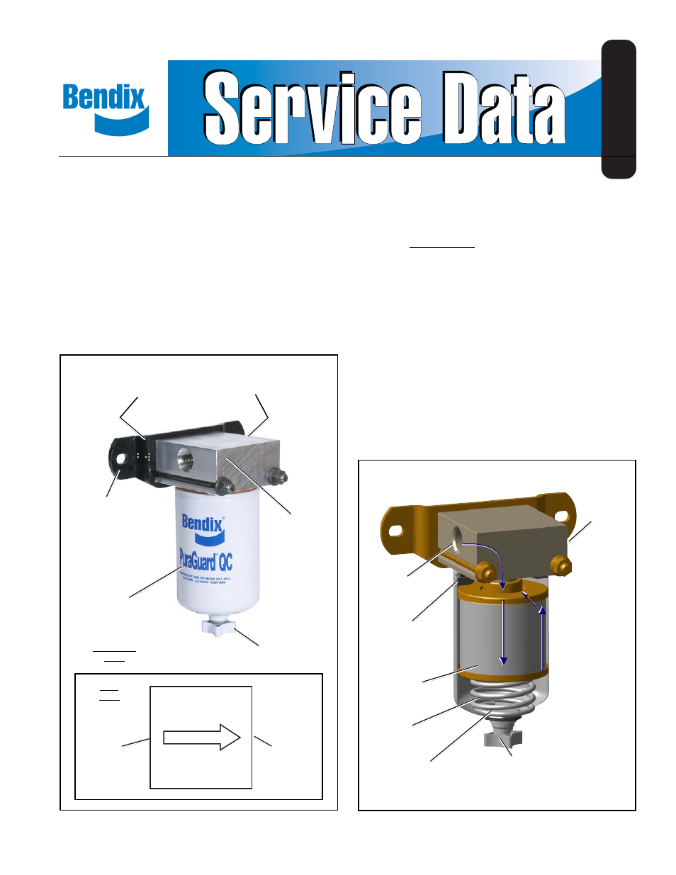 Bendix Commercial Vehicle Systems PURAGUARD QC SYSTEM FILTER User Manual | 6 pages