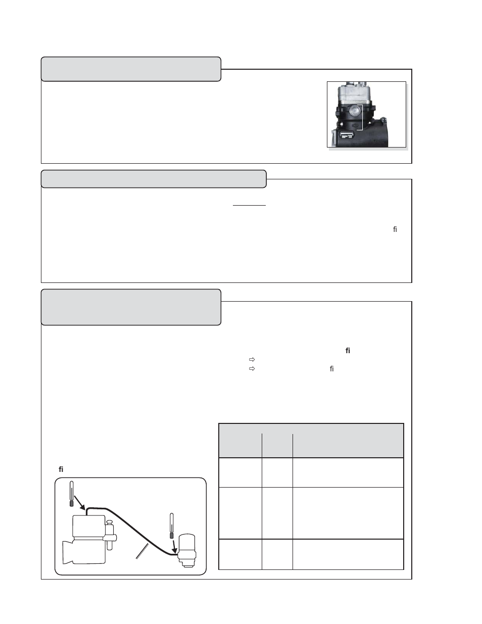 Tests, Test 1: excessive oil leakage at the head gasket, Test 2: air brake system and accessory leakage | Action, T1 t2 | Bendix Commercial Vehicle Systems 360CC SINGLE CYLINDER COMPRESSOR User Manual | Page 26 / 36