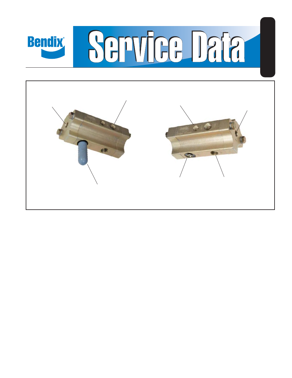 Bendix Commercial Vehicle Systems SDS-9600 TRAILER DUMP VALVE User Manual | 5 pages