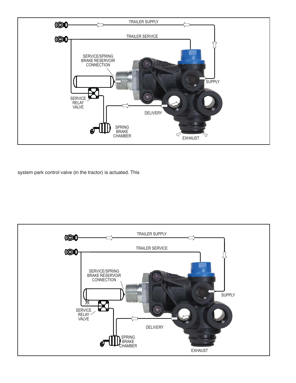 Bendix Commercial Vehicle Systems SRC-7000 TRAILER SPRING BRAKE VALVE User Manual | Page 4 / 6