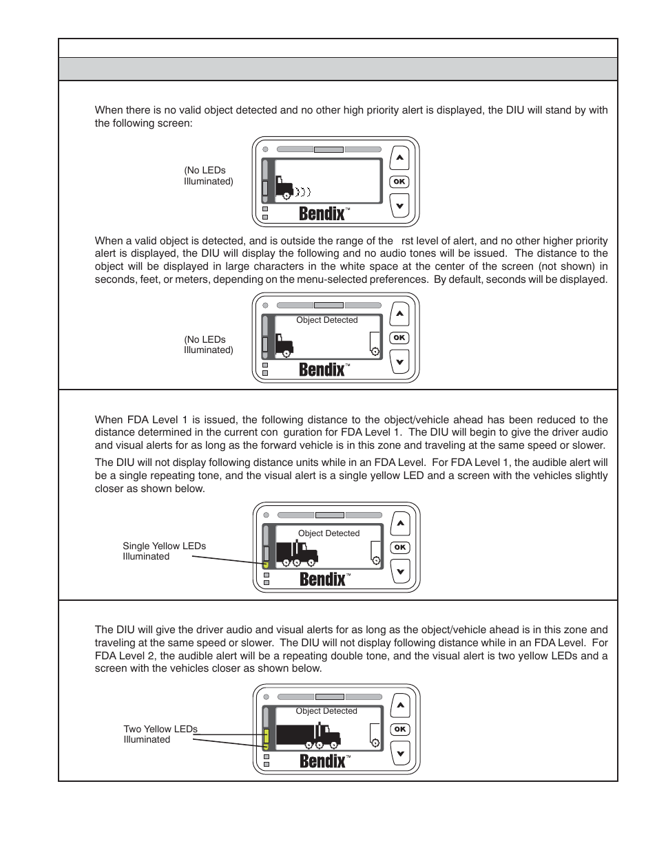 Bendix Commercial Vehicle Systems WINGMAN ACB ACTIVE CRUISE W/BRAKING User Manual | Page 41 / 52