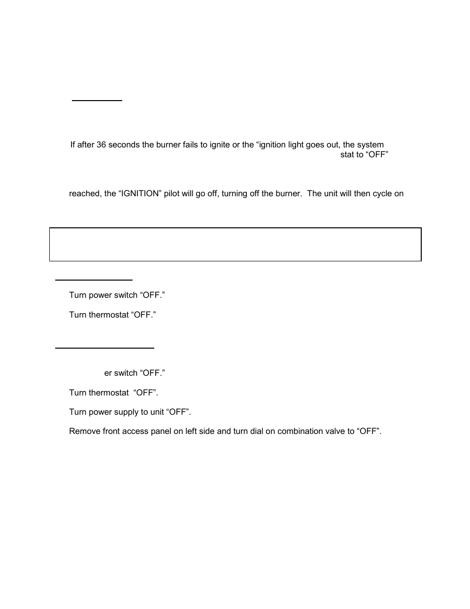 Blodgett KLT-G Series User Manual | Page 11 / 38