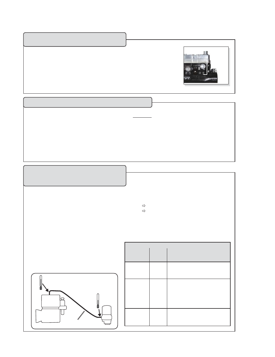 Tests, Test 1: excessive oil leakage at the head gasket, Test 2: air brake system and accessory leakage | Action, T1 t2 | Bendix Commercial Vehicle Systems 720CC COMPRESSOR User Manual | Page 28 / 38