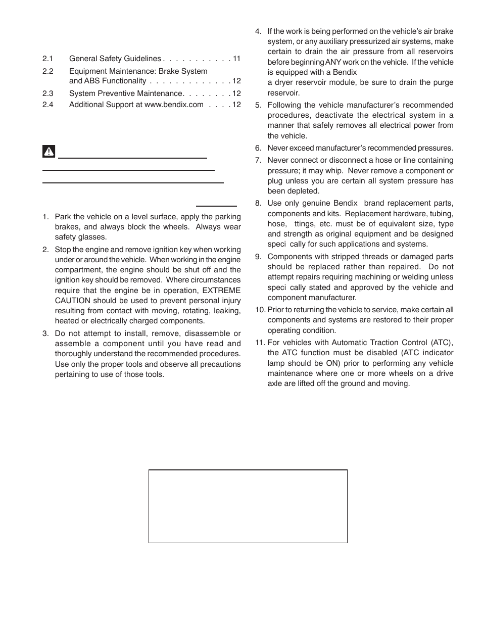 Bendix Commercial Vehicle Systems WINGMAN ADVANCED SD User Manual | Page 11 / 52