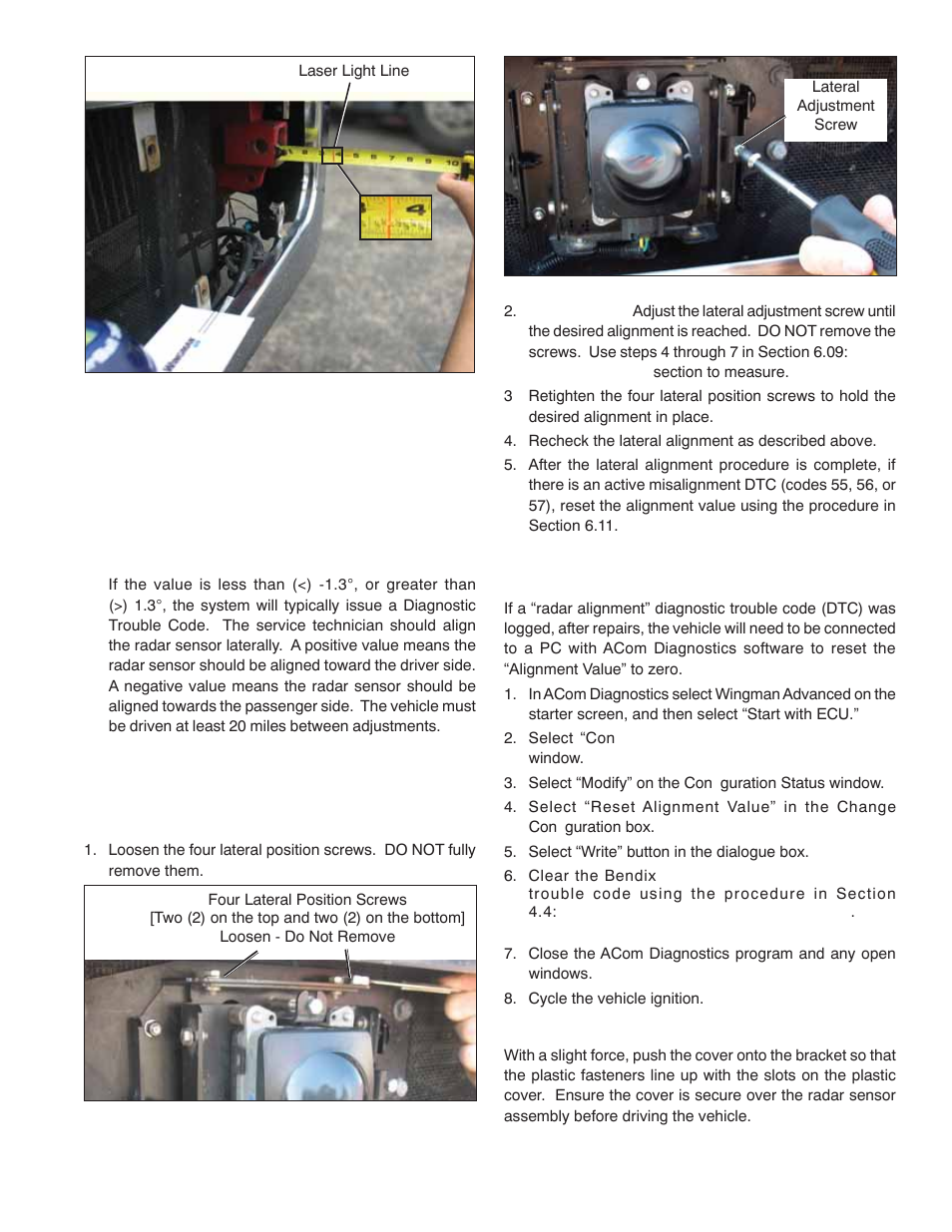 Bendix Commercial Vehicle Systems WINGMAN ADVANCED SD User Manual | Page 33 / 52