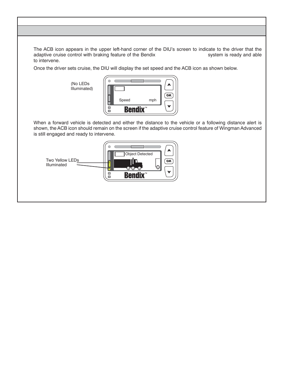 B6.0 acb icon | Bendix Commercial Vehicle Systems WINGMAN ADVANCED SD User Manual | Page 44 / 52