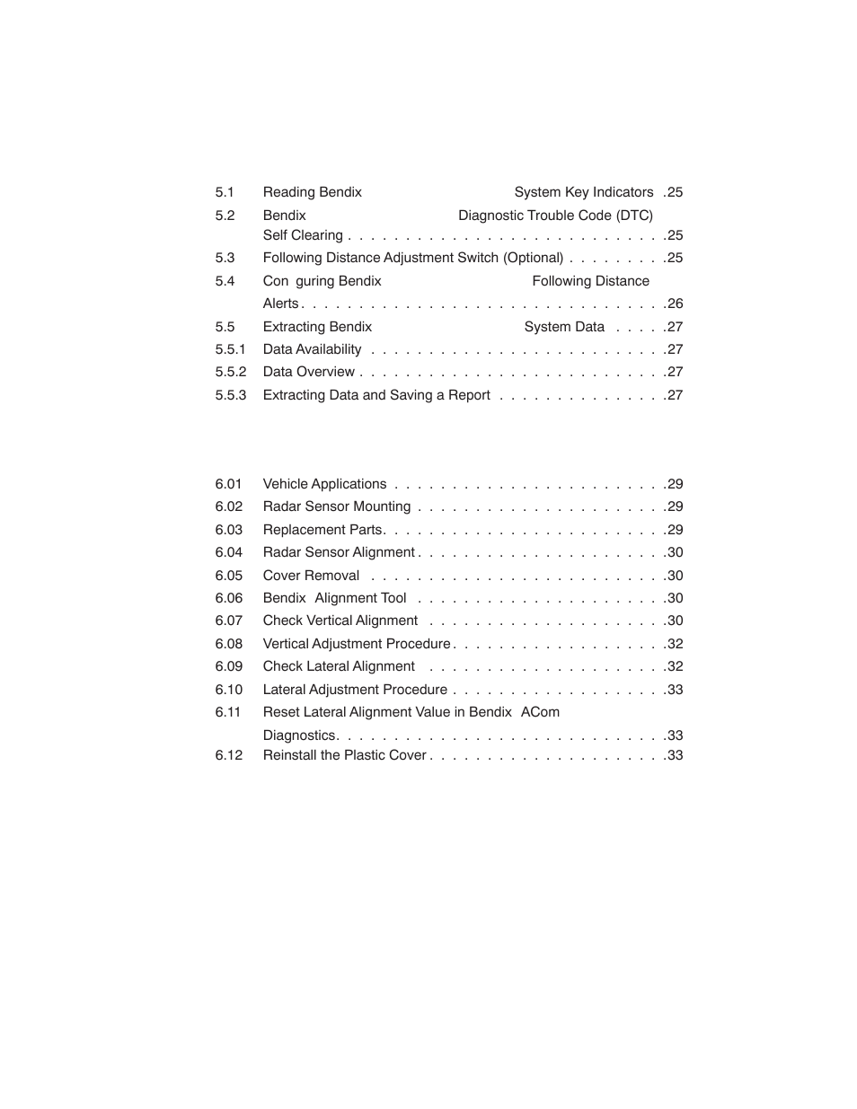 Bendix Commercial Vehicle Systems WINGMAN ADVANCED SD User Manual | Page 49 / 52