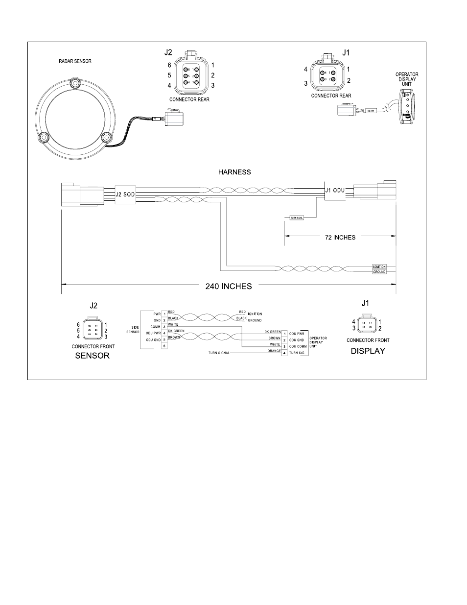 2 troubleshooting wiring harnesses | Bendix Commercial Vehicle Systems BlindSpotter SD User Manual | Page 10 / 20