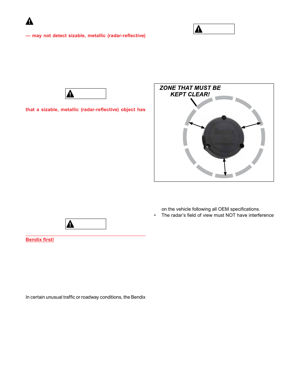Bendix Commercial Vehicle Systems BlindSpotter SD User Manual | Page 7 / 20