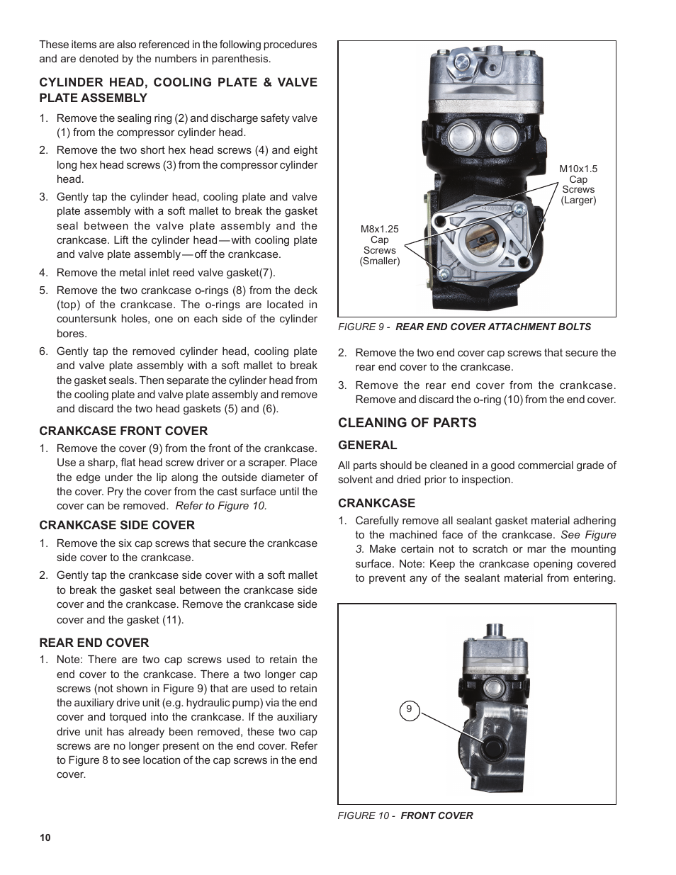 Bendix Commercial Vehicle Systems BENDIX 720CC COMPRESSOR User Manual | Page 10 / 40