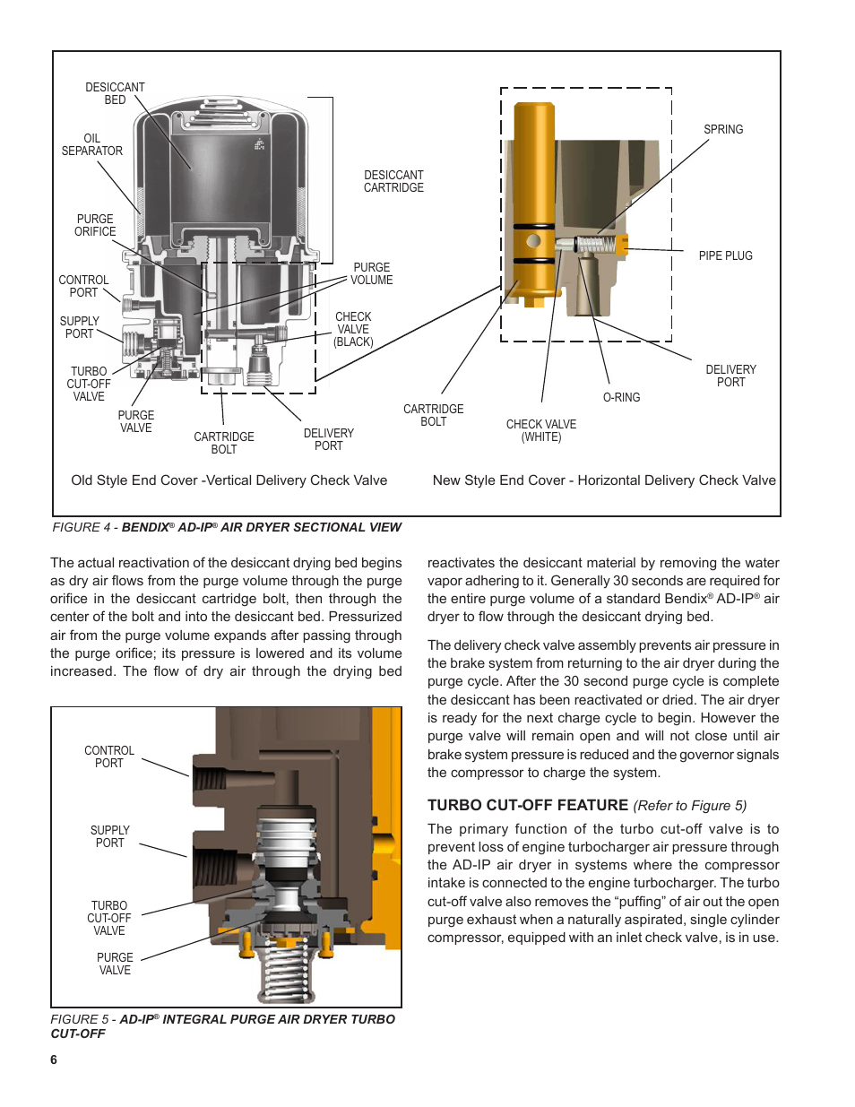 Bendix Commercial Vehicle Systems AD-SP SYSTEM PURGE AIR DRYER 10/04 User Manual | Page 6 / 30