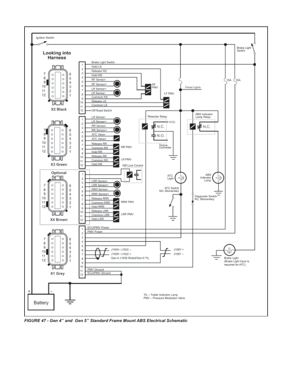 Frame mount | Bendix Commercial Vehicle Systems GEN 5 ABS User Manual | Page 46 / 48