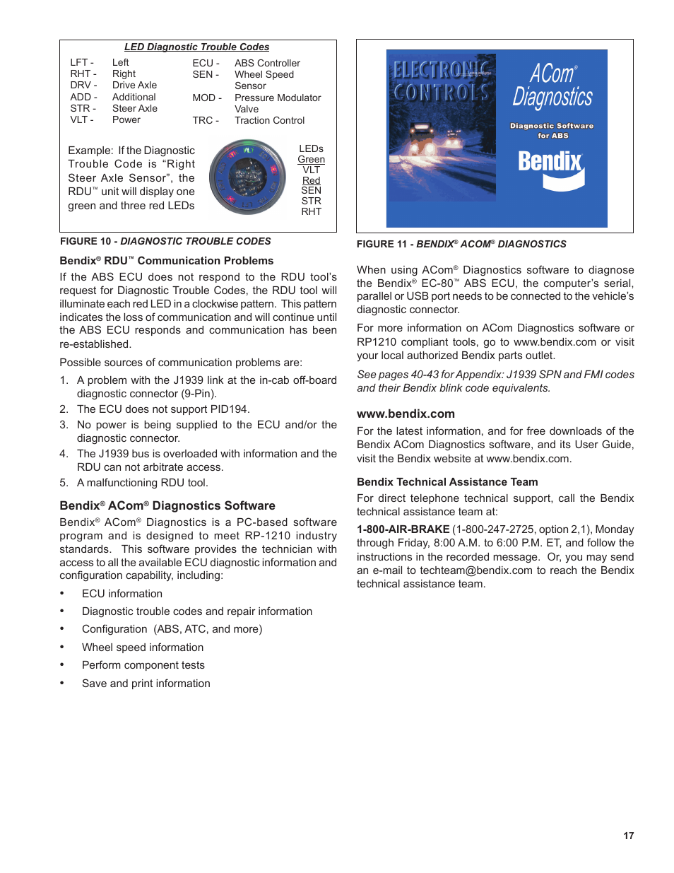 Bendix Commercial Vehicle Systems EC-80 ABS ATC SD User Manual | Page 17 / 44