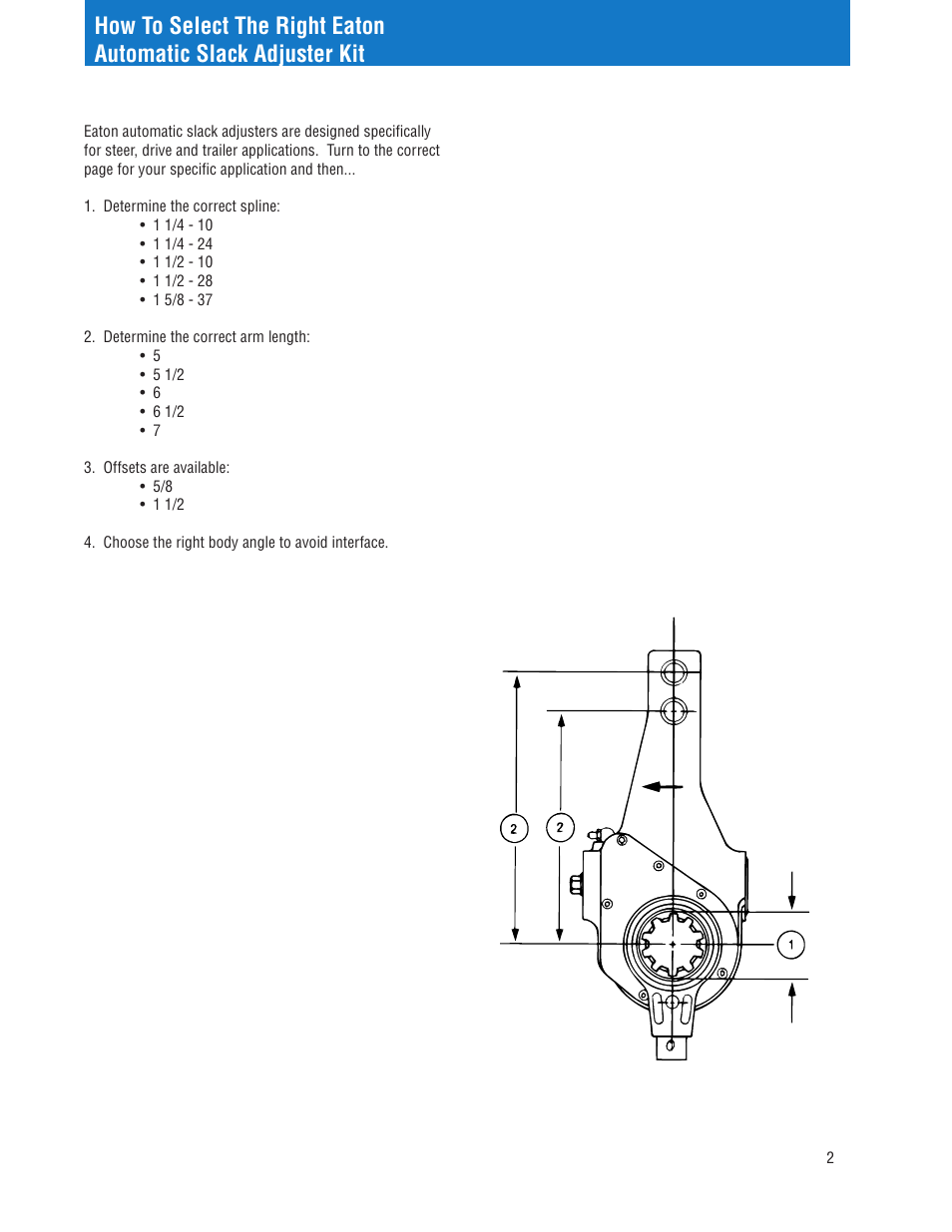Bendix Commercial Vehicle Systems ILLUSTRATED PARTS AUTO SLACK ADJUST User Manual | Page 4 / 12