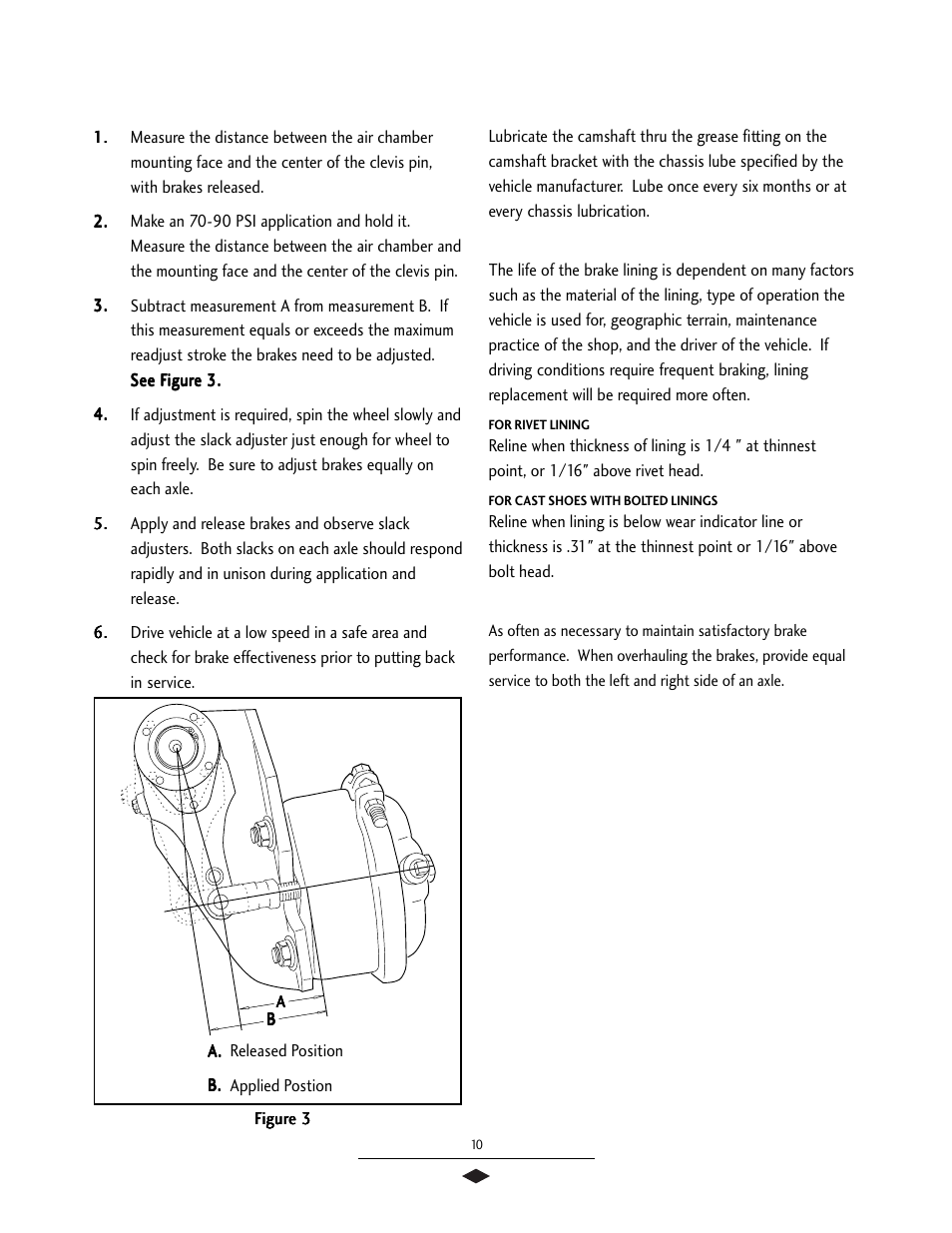 Preventative maintenance | Bendix Commercial Vehicle Systems 16 1/2 SCAM/XTRA LIFE SERV MANUAL User Manual | Page 12 / 26