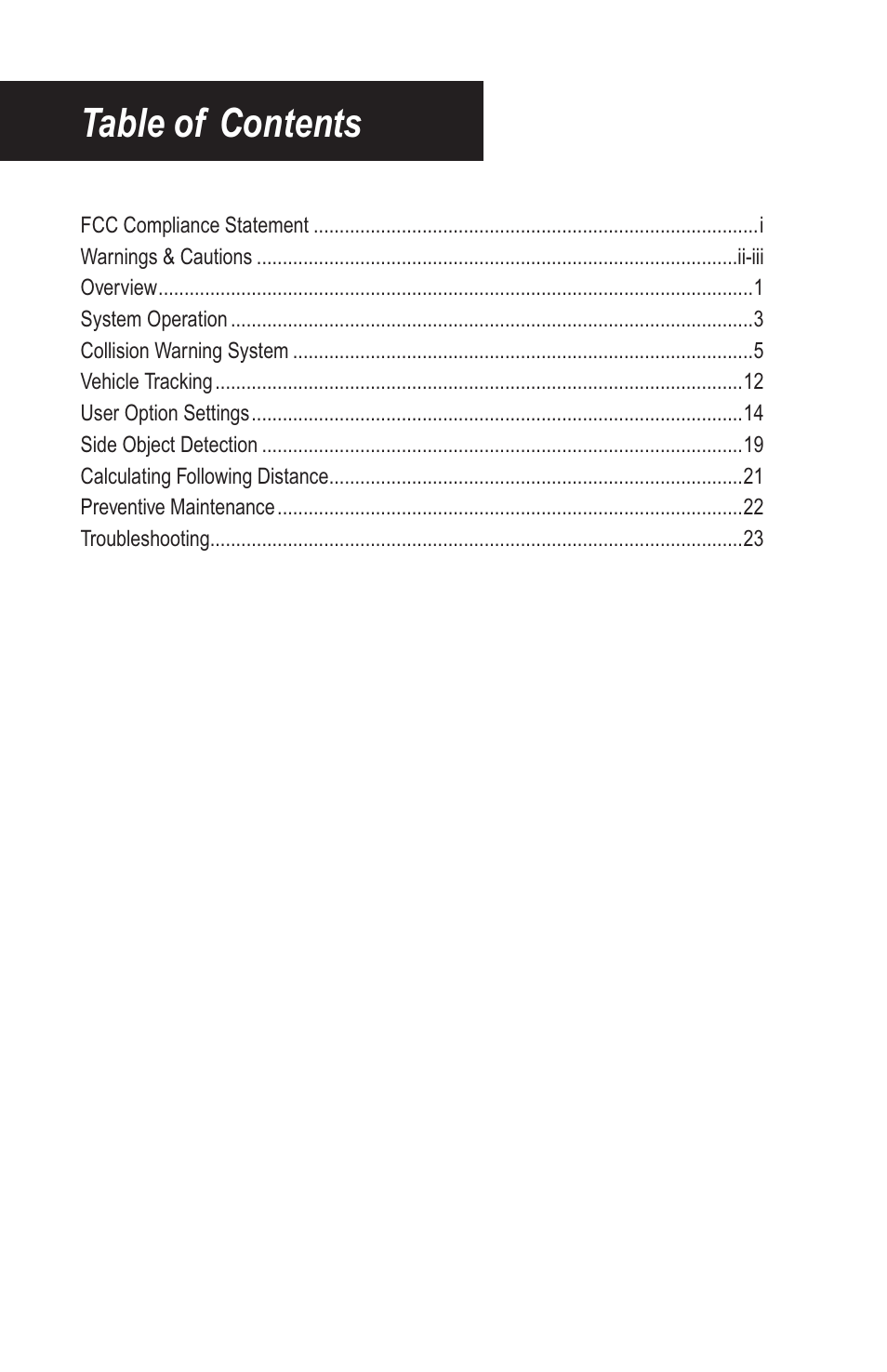 Bendix Commercial Vehicle Systems VORAD DRIVER User Manual | Page 5 / 30
