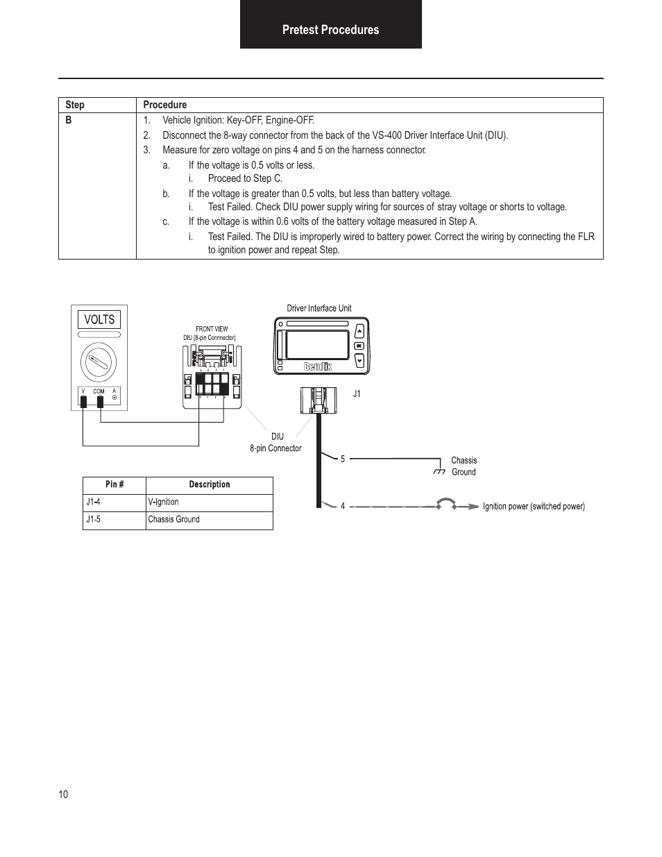 Bendix Commercial Vehicle Systems VORAD VS-400 INSTALLATION NOTES User Manual | Page 12 / 54