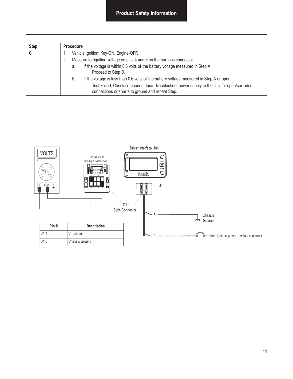 Bendix Commercial Vehicle Systems VORAD VS-400 INSTALLATION NOTES User Manual | Page 13 / 54