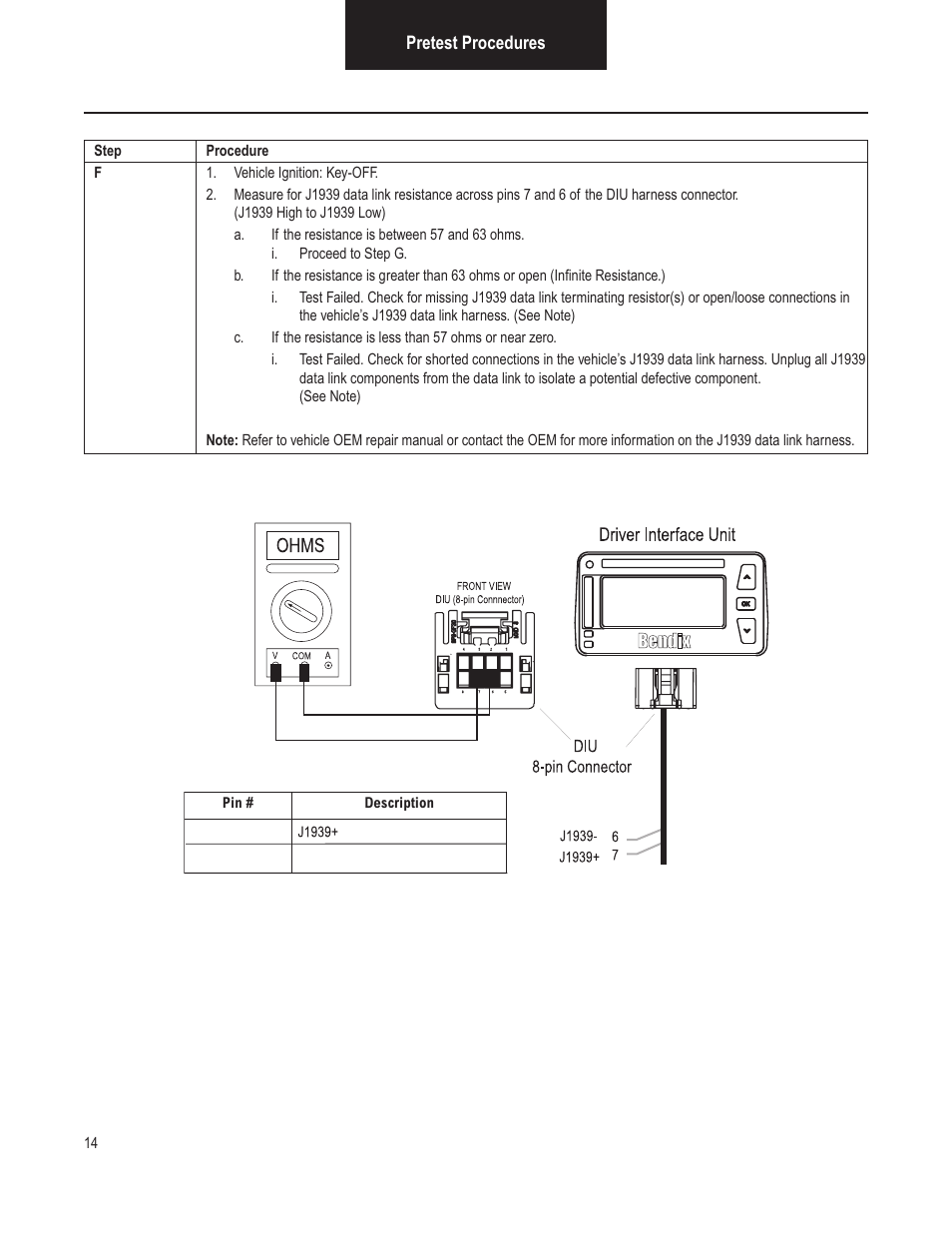 Bendix Commercial Vehicle Systems VORAD VS-400 INSTALLATION NOTES User Manual | Page 16 / 54